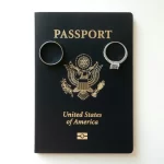 Passport for travel and identification.
